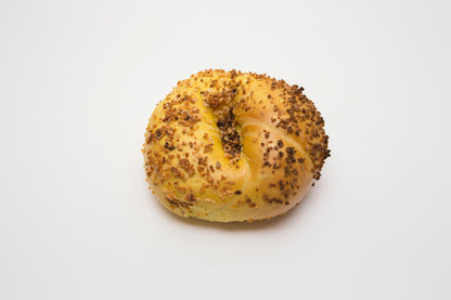 Egg Onion Bagel from Howard Beach Bagel Cafe