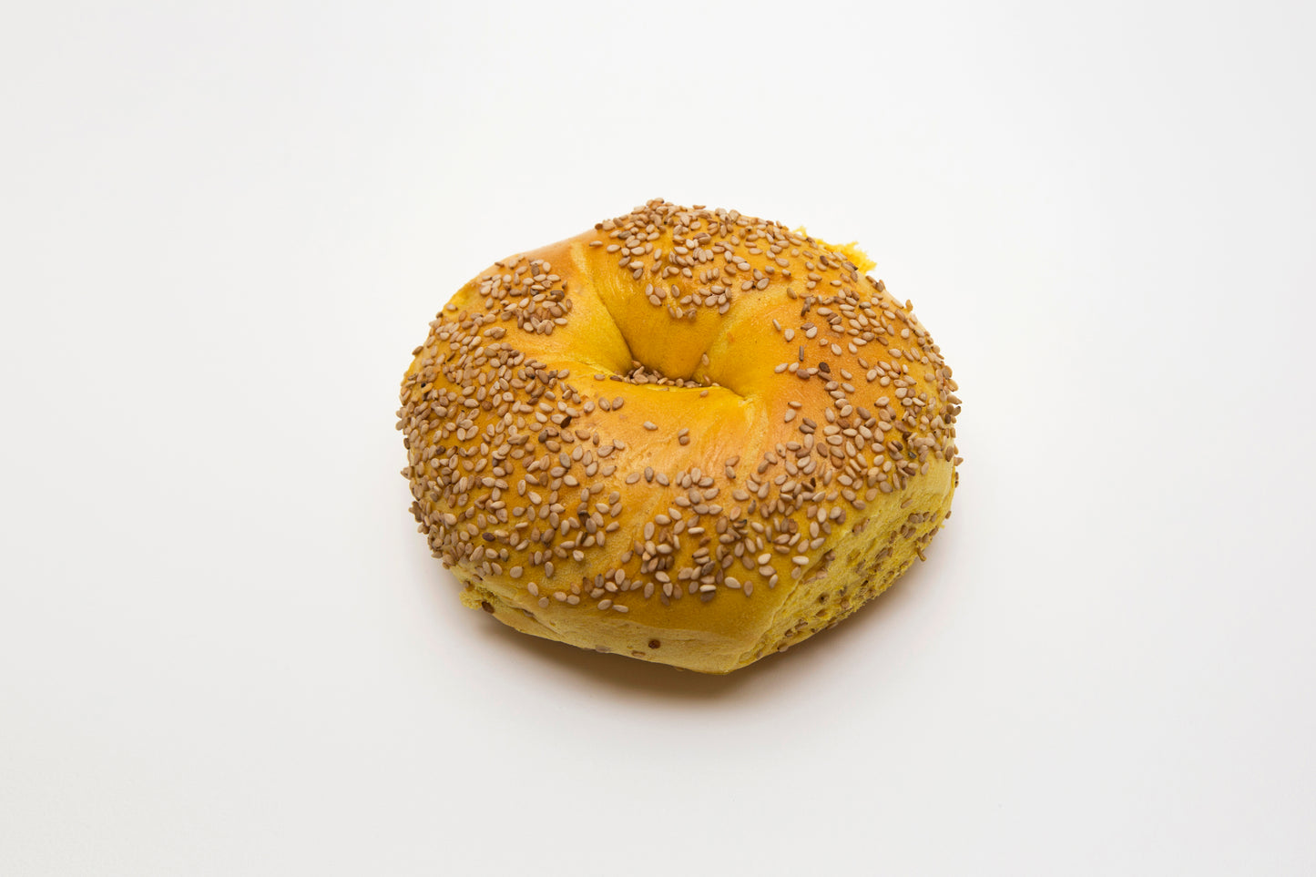 Egg Sesame Bagel from Howard Beach Bagel Cafe