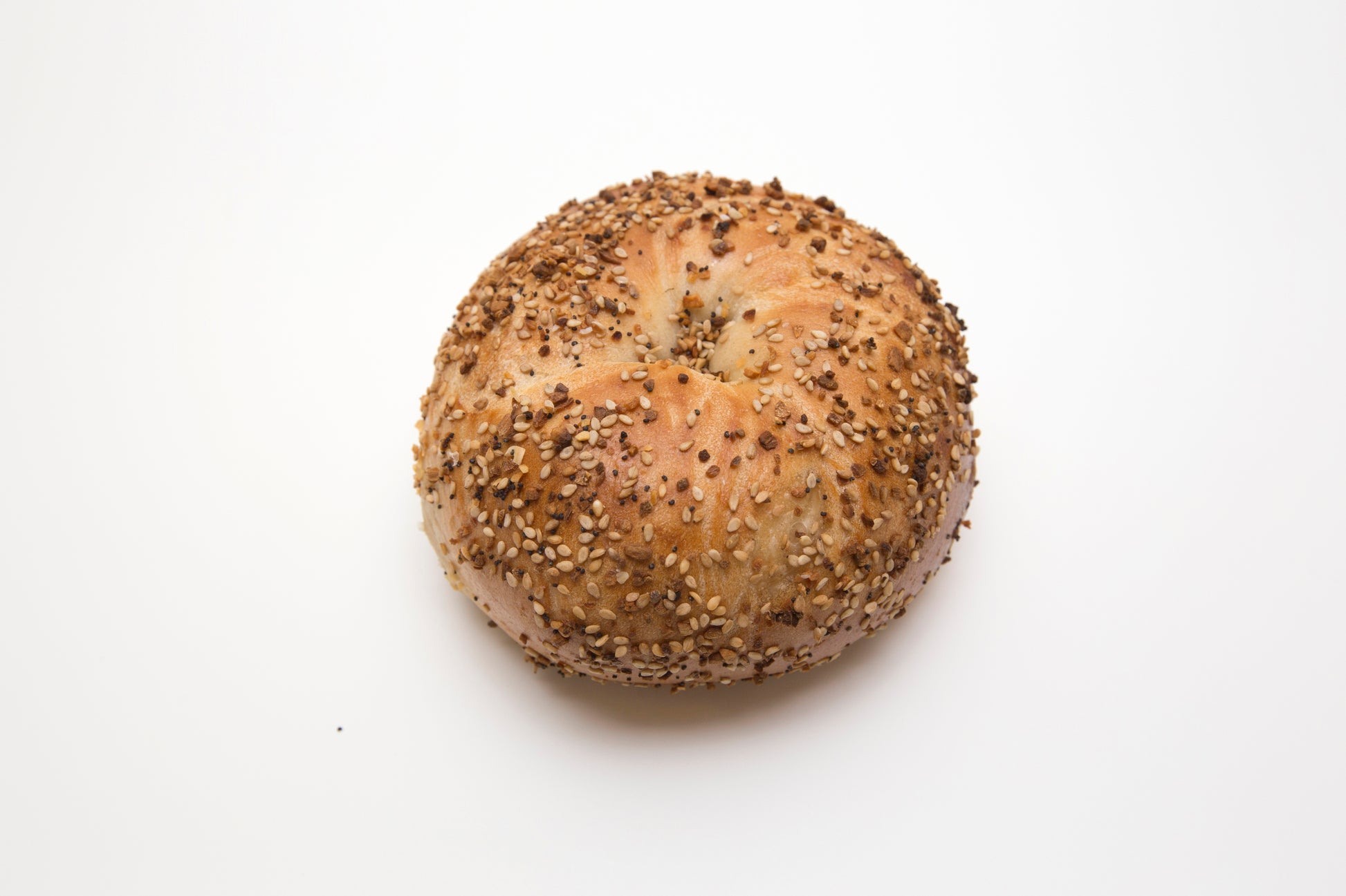 Everything Bagel from Howard Beach Bagel Cafe