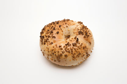 Onion Bagel from Howard Beach Bagel Cafe