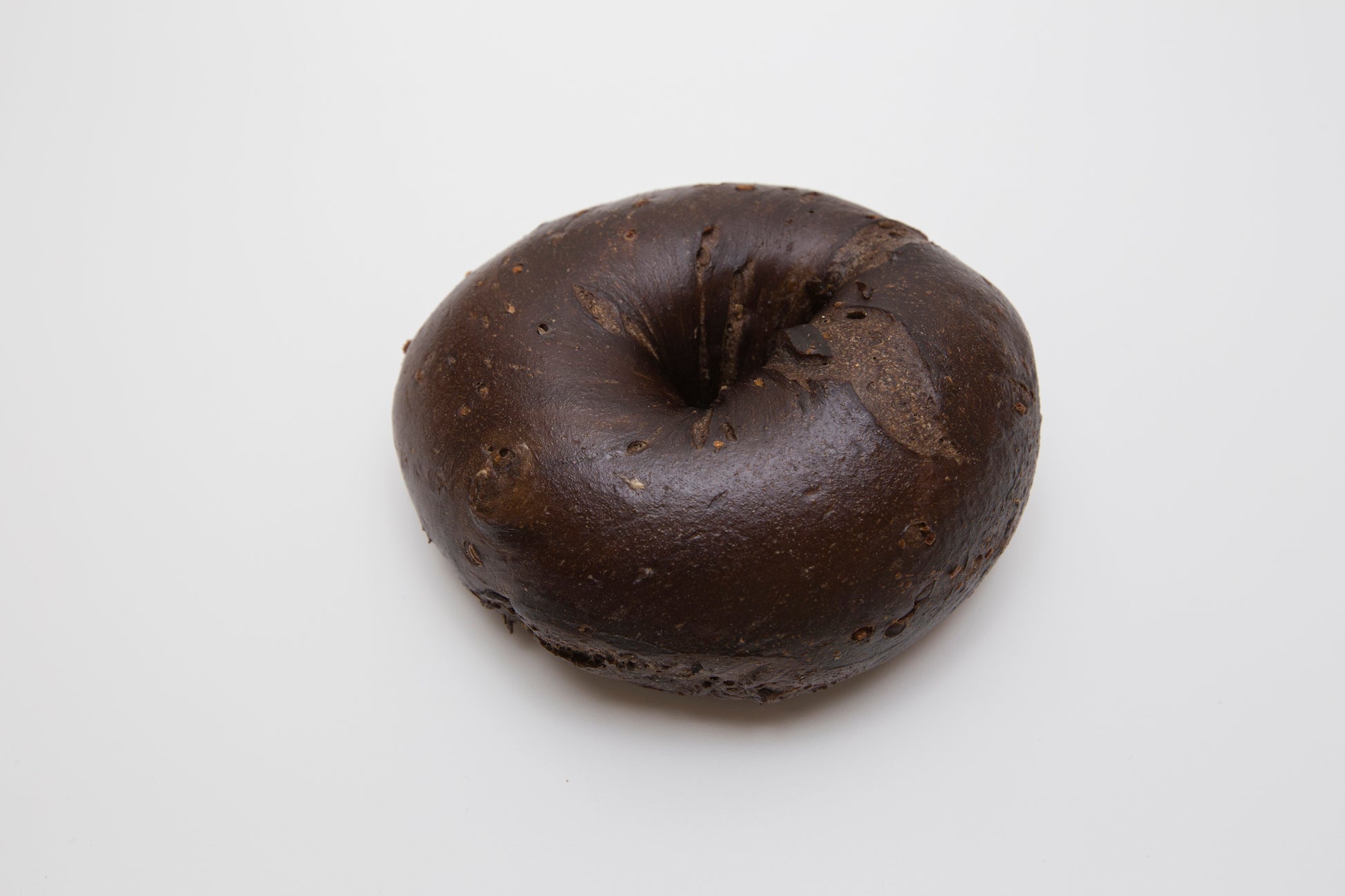 Pumpernickel Bagel from Howard Beach Bagel Cafe