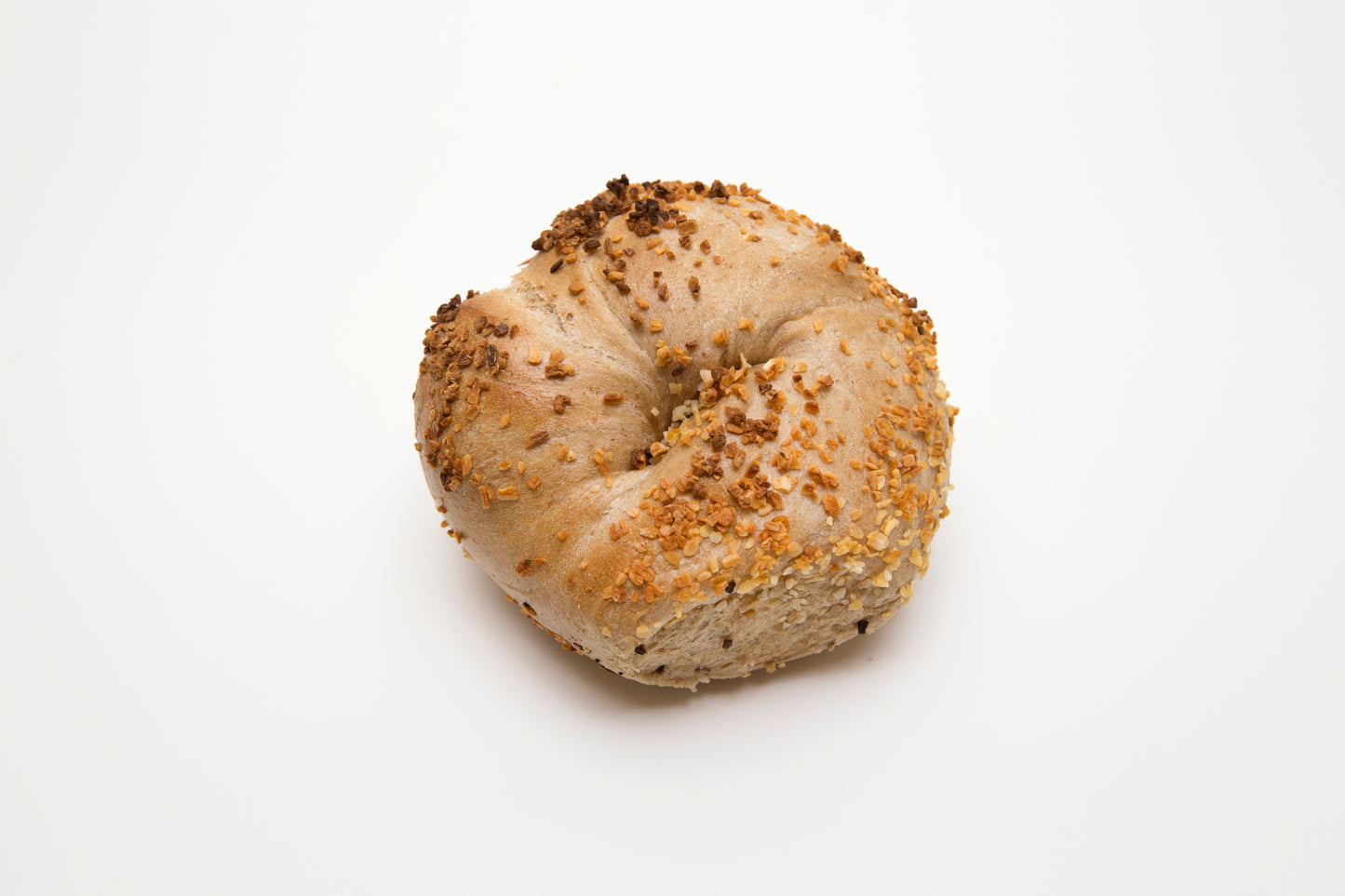 Whole Wheat Onion Bagel from Howard Beach Bagel Cafe