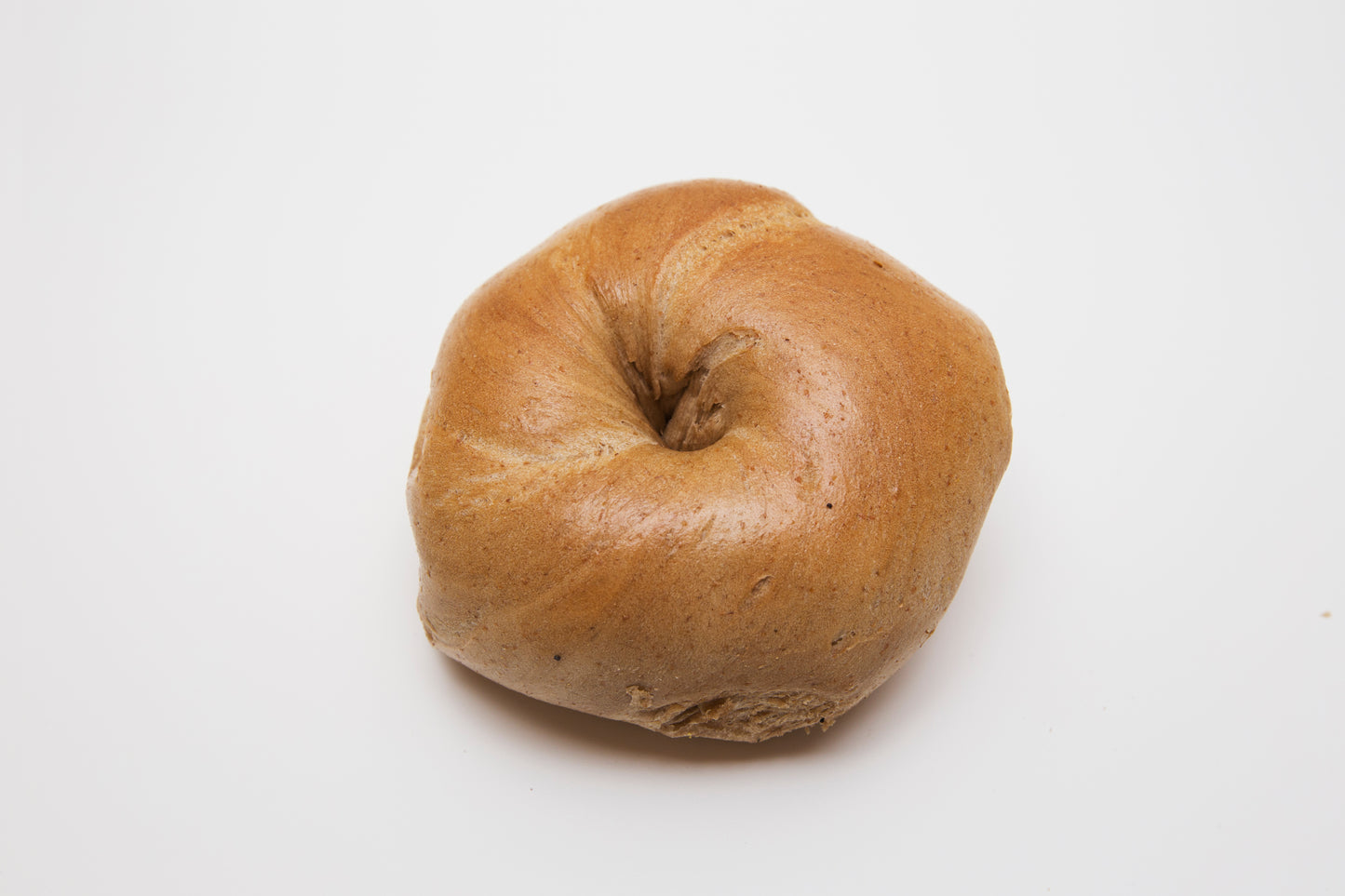 Whole Wheat Plain Bagel from Howard Beach Bagel Cafe